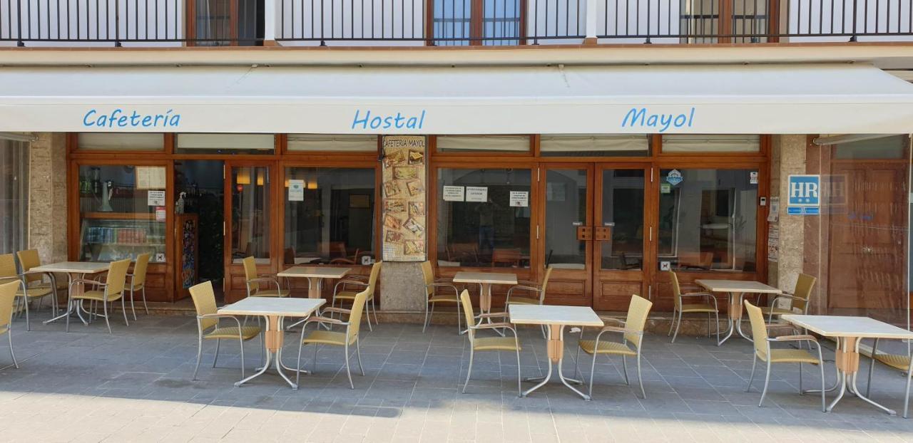 Hostal Mayol Santa Eulária des Riu Exterior foto