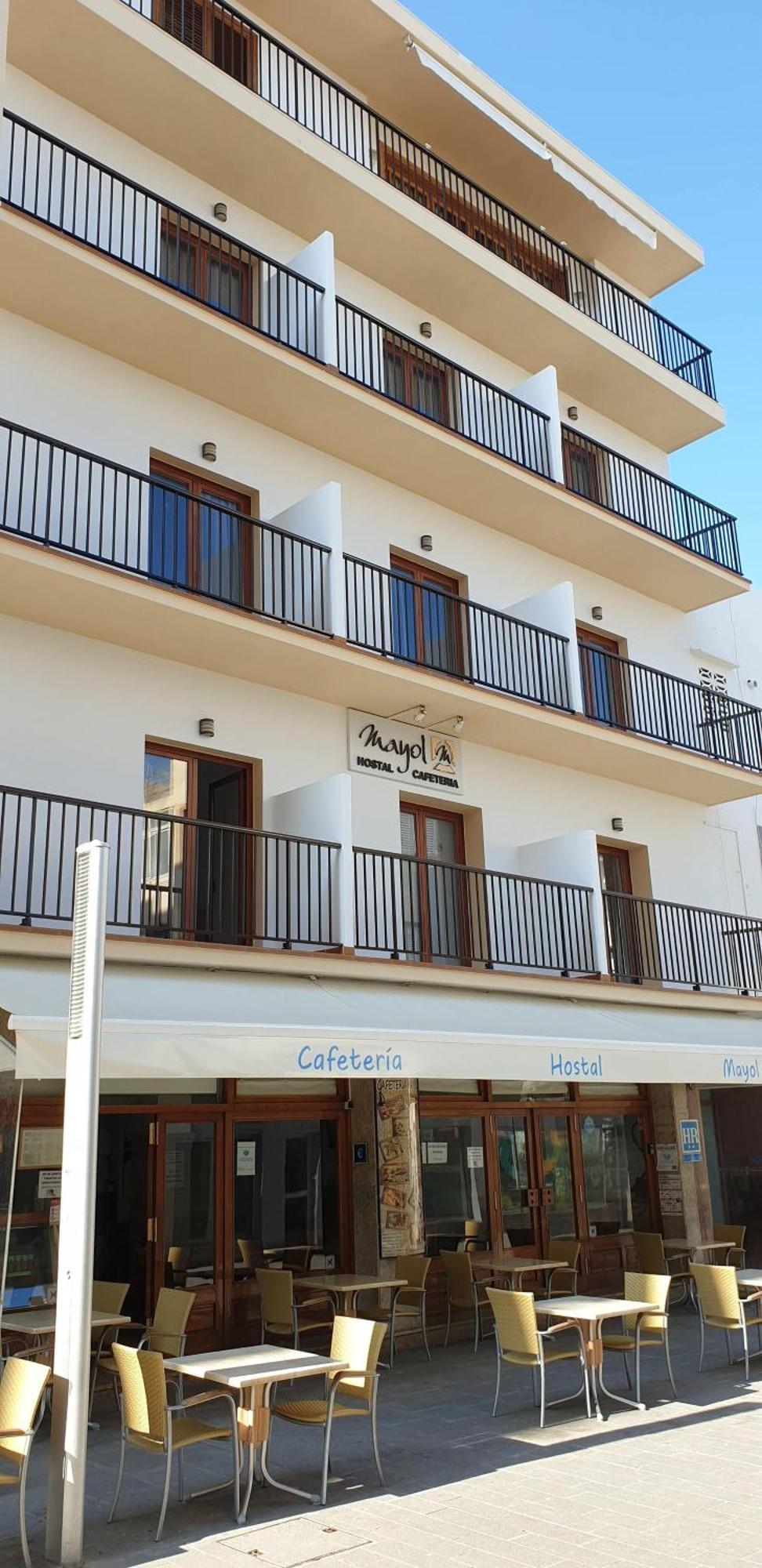 Hostal Mayol Santa Eulária des Riu Exterior foto